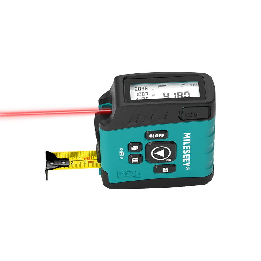 Mètre ruban laser - 5 M - TECHMAN SC